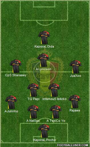 Belgium Formation 2014