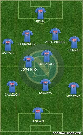Napoli Formation 2014