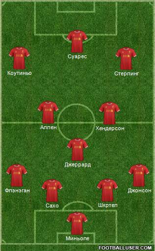 Liverpool Formation 2014