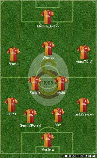 Galatasaray SK Formation 2014