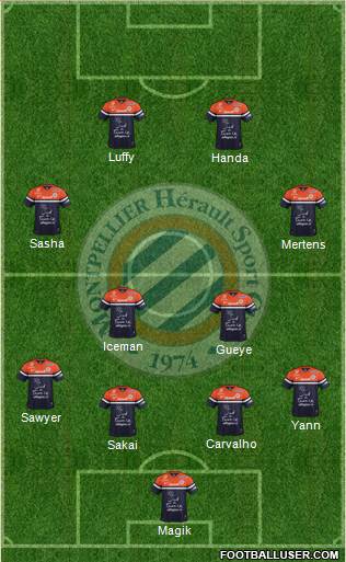 Montpellier Hérault Sport Club Formation 2014