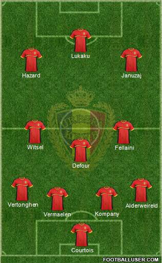 Belgium Formation 2014