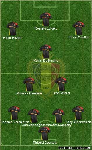 Belgium Formation 2014