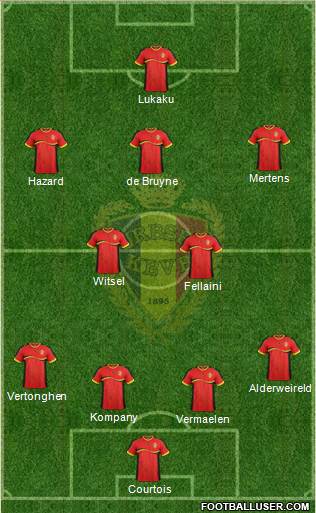 Belgium Formation 2014