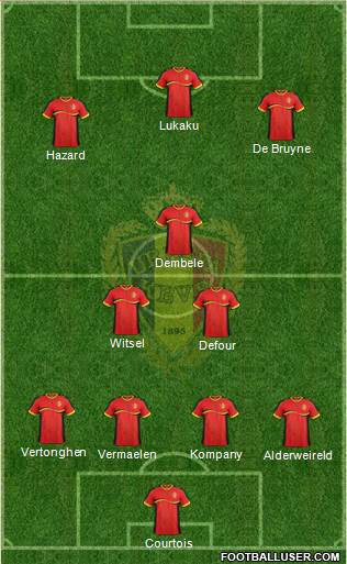 Belgium Formation 2014