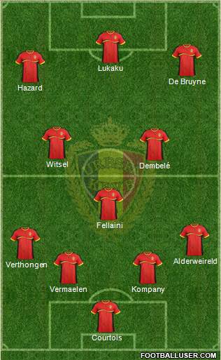 Belgium Formation 2014