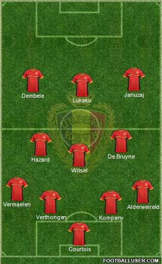 Belgium Formation 2014