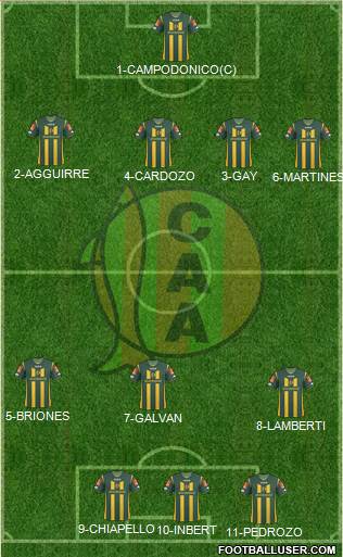 Aldosivi Formation 2014