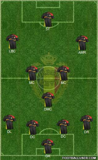 Belgium Formation 2014