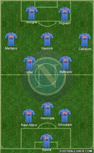 Napoli Formation 2014