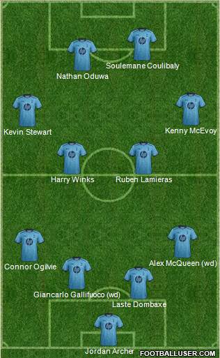 Tottenham Hotspur Formation 2014