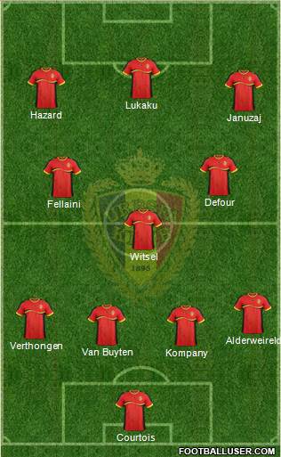 Belgium Formation 2014