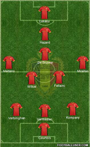 Belgium Formation 2014