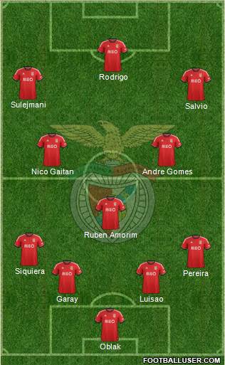 Sport Lisboa e Benfica - SAD Formation 2014