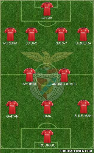 Sport Lisboa e Benfica - SAD Formation 2014