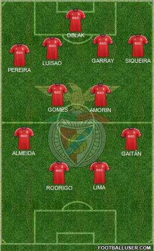 Sport Lisboa e Benfica - SAD Formation 2014
