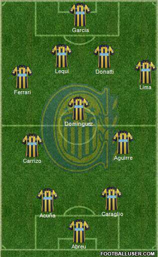 Rosario Central Formation 2014