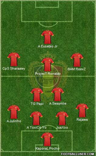 Belgium Formation 2014