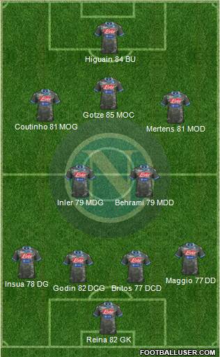 Napoli Formation 2014