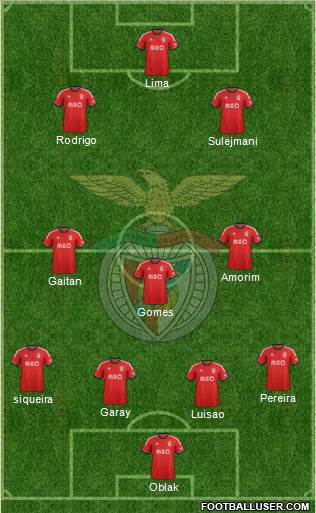 Sport Lisboa e Benfica - SAD Formation 2014