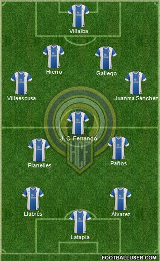 Hércules C.F., S.A.D. Formation 2014