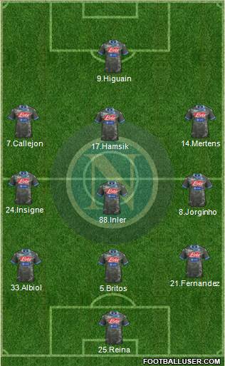 Napoli Formation 2014