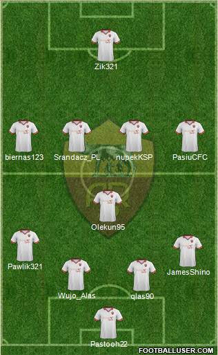 AS Roma Formation 2014