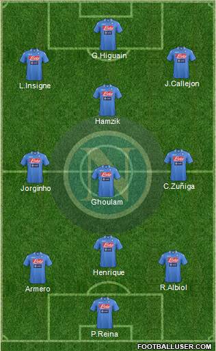 Napoli Formation 2014