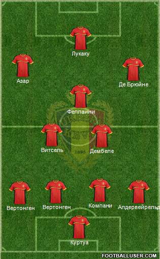 Belgium Formation 2014