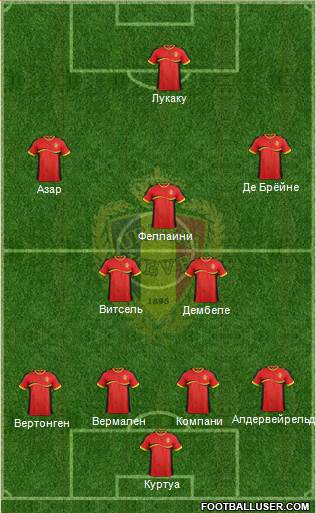 Belgium Formation 2014