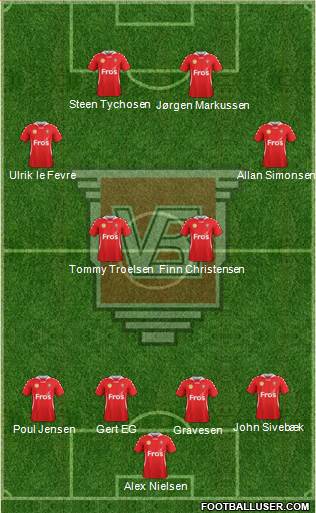 Vejle Boldklub Formation 2014