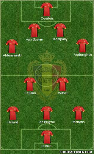 Belgium Formation 2014