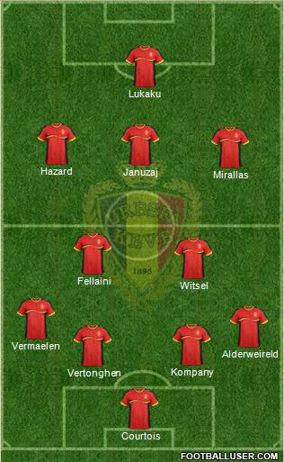 Belgium Formation 2014