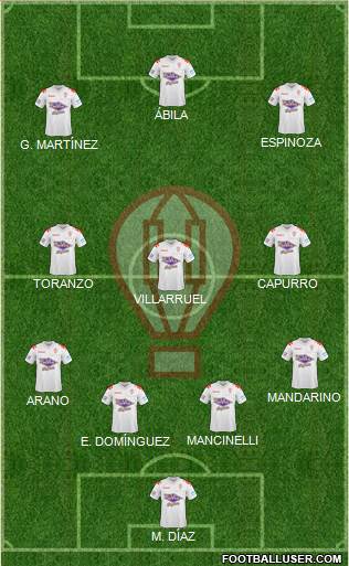 Huracán Formation 2014