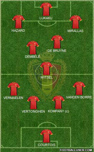 Belgium Formation 2014
