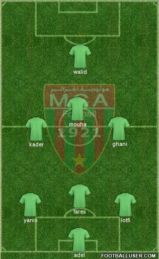 Mouloudia Club d'Alger Formation 2014