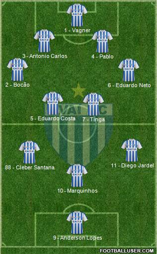 Avaí FC Formation 2014