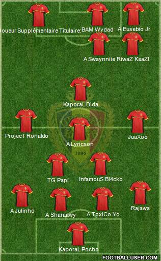 Belgium Formation 2014