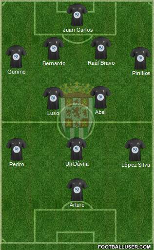 Córdoba C.F., S.A.D. Formation 2014
