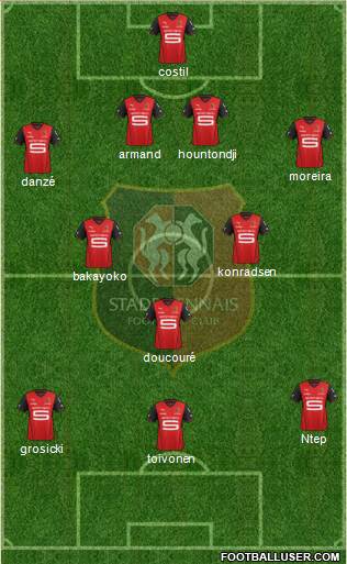 Stade Rennais Football Club Formation 2014
