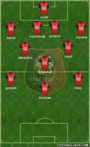 Stade Rennais Football Club Formation 2014