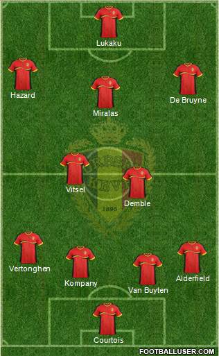 Belgium Formation 2014