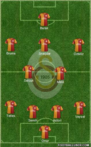 Galatasaray SK Formation 2014