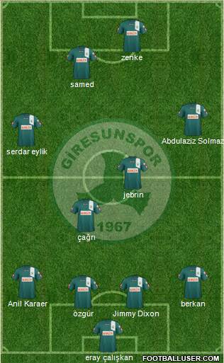 Giresunspor Formation 2014