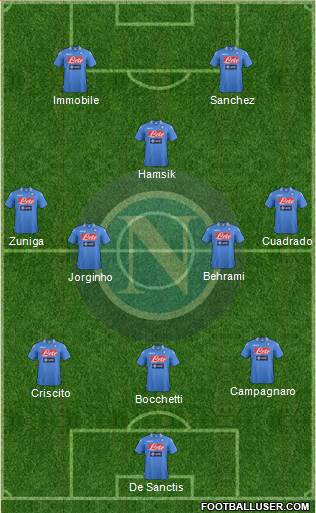 Napoli Formation 2014
