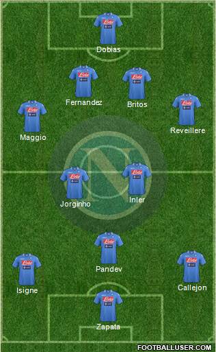 Napoli Formation 2014