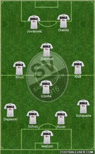 SV Sandhausen Formation 2014