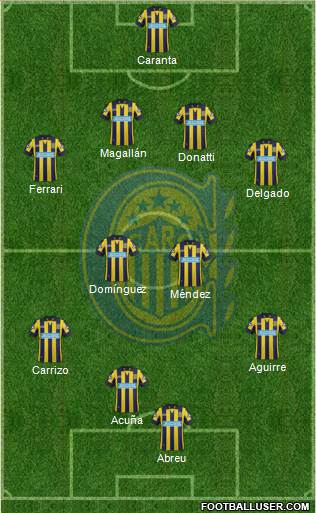 Rosario Central Formation 2014