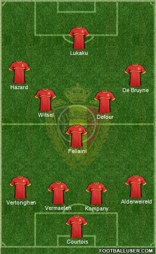 Belgium Formation 2014