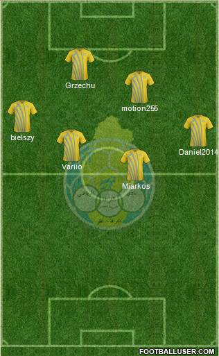Al-Gharrafa Sports Club Formation 2014